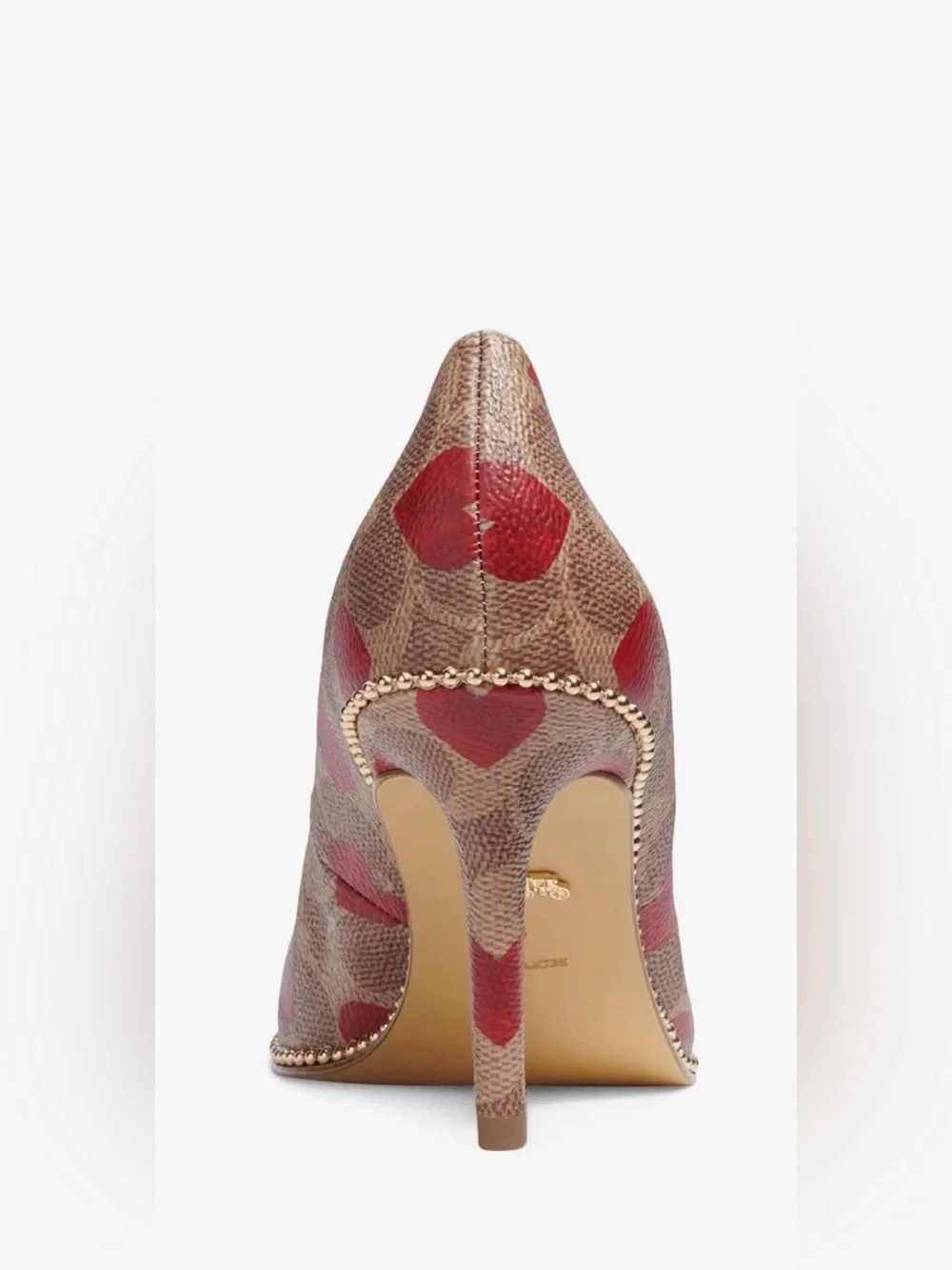 Coach Women's Waverly Heart-Print Pumps